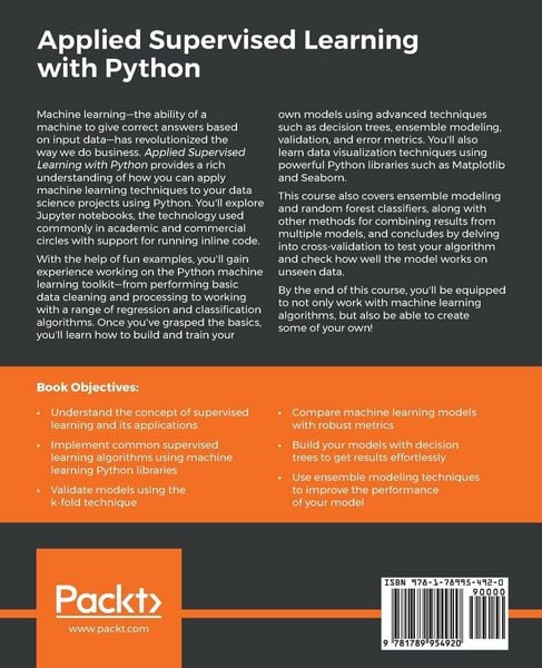 Produktbild: Applied Supervised Learning with Python