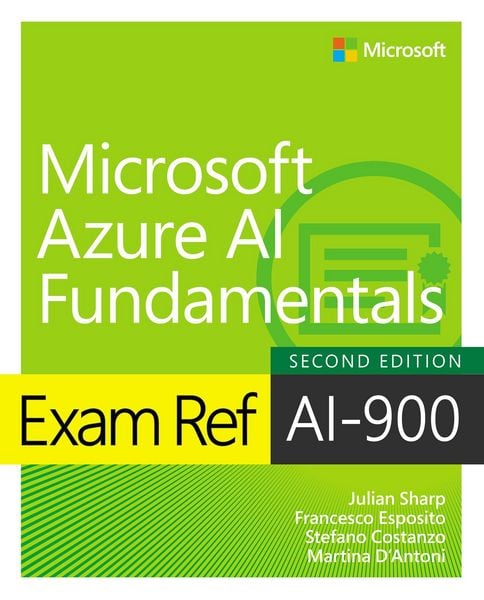 Produktbild: Exam Ref AI-900 Microsoft Azure AI Fundamentals