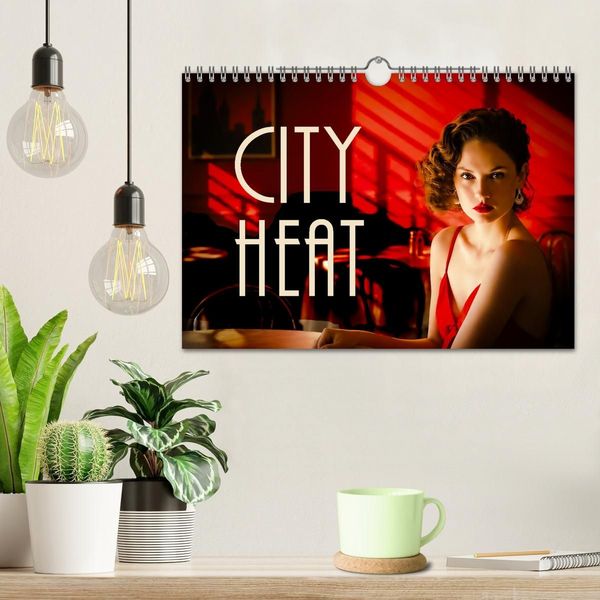 Produktbild: CITY HEAT (Wandkalender 2027 DIN A4 quer), CALVENDO Monatskalender