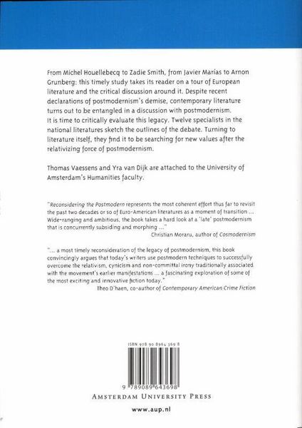 Produktbild: Reconsidering the Postmodern
