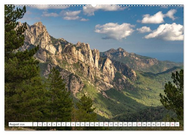 Produktbild: Frankreich - Korsika (hochwertiger Premium Wandkalender 2026 DIN A2 quer), Kunstdruck in Hochglanz