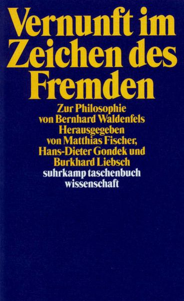 Produktbild: Vernunft im Zeichen des Fremden