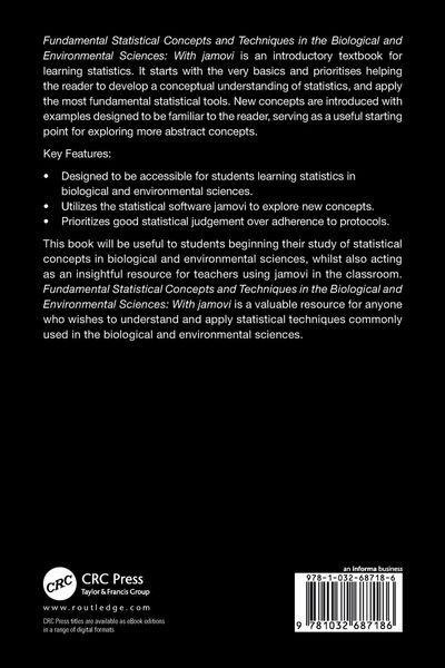 Produktbild: Fundamental Statistical Concepts and Techniques in the Biological and Environmental Sciences