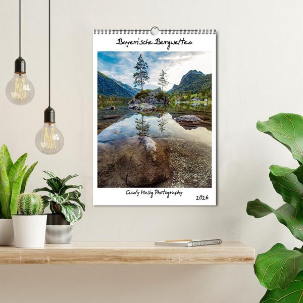 Produktbild: Bayerische Bergwelten (Wandkalender 2026 DIN A3 hoch), CALVENDO Monatskalender