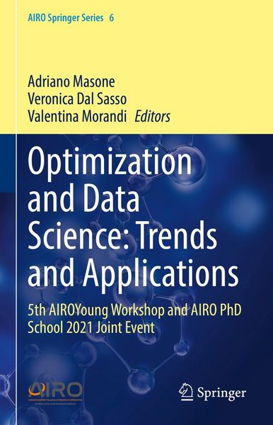 Produktbild: Optimization and Data Science: Trends and Applications