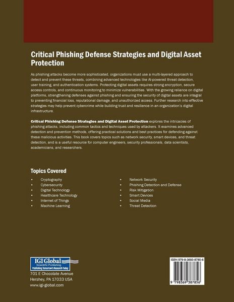 Produktbild: Critical Phishing Defense Strategies and Digital Asset Protection