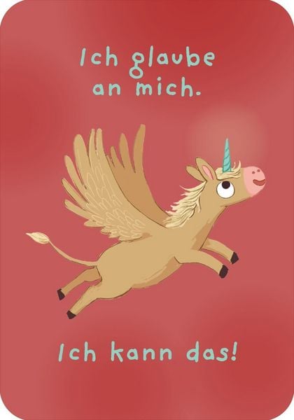 Produktbild: Ein Einhorn namens Oktober &ndash; Mutmachkarten