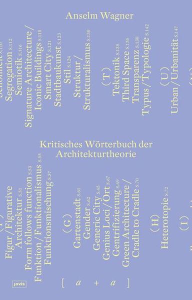 Produktbild: Kritisches W&ouml;rterbuch der Architekturtheorie