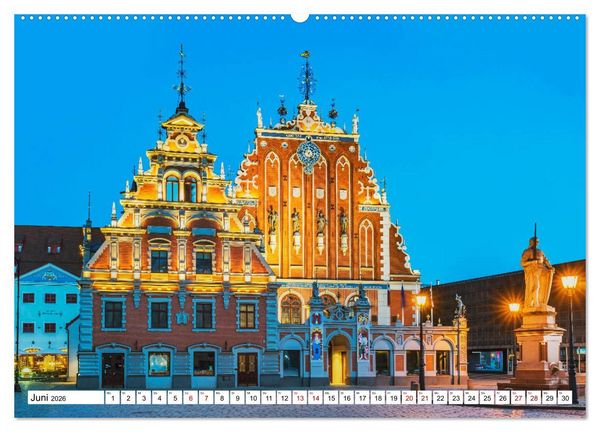Produktbild: Europas Hauptst&auml;dte &ndash; lebenswerte Metropolen (hochwertiger Premium Wandkalender 2026 DIN A2 quer), Kunstdruck in Hochglanz