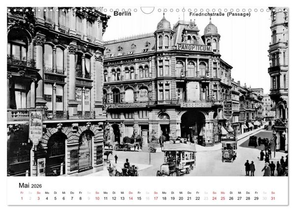 Produktbild: Gr&uuml;&szlig;e aus dem alten Berlin (Wandkalender 2026 DIN A3 quer), CALVENDO Monatskalender