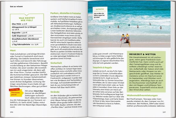 Produktbild: MARCO POLO Camper Guide Franz&ouml;sische Atlantikk&uuml;ste