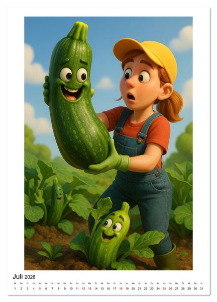 Produktbild: Gartenverliebt (hochwertiger Premium Wandkalender 2026 DIN A2 hoch), Kunstdruck in Hochglanz