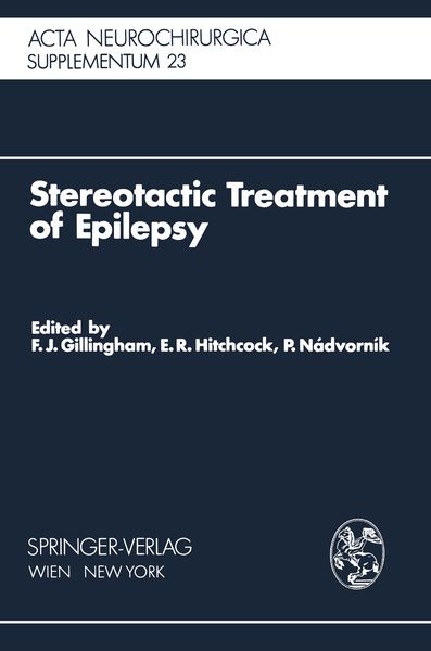 Produktbild: Stereotactic Treatment of Epilepsy