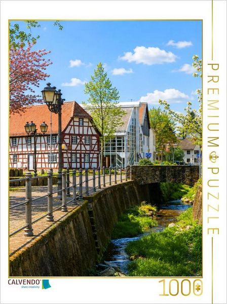 CALVENDO Puzzle Oberortstraße | 1000 Teile Lege-Größe 64x48cm Foto-Puzzle für glückliche Stunden
