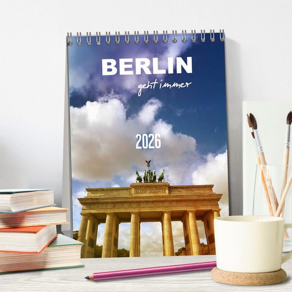 Produktbild: BERLIN geht immer (Tischkalender 2026 DIN A5 hoch), CALVENDO Monatskalender