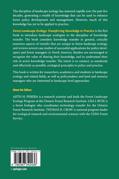 Produktbild: Forest Landscape Ecology