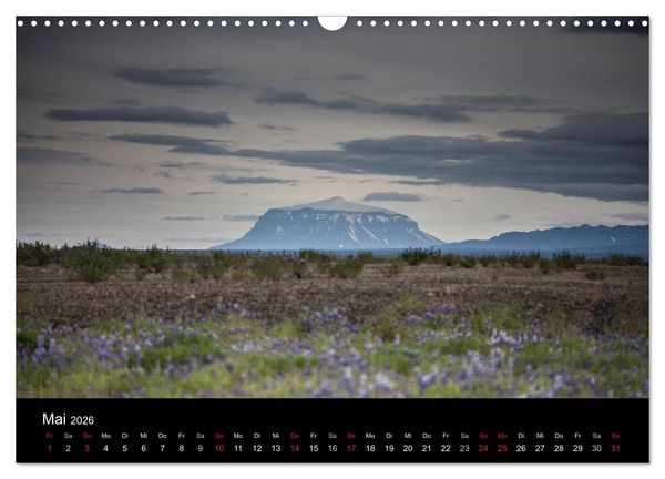 Produktbild: Island - Iceland - &Iacute;sland (Wandkalender 2026 DIN A3 quer), CALVENDO Monatskalender