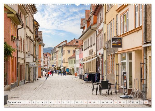 Produktbild: Rudolstadt Impressionen (Wandkalender 2026 DIN A2 quer), CALVENDO Monatskalender