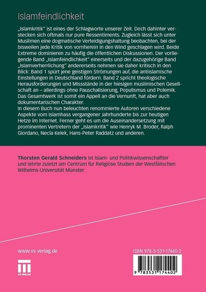 Produktbild: Islamfeindlichkeit