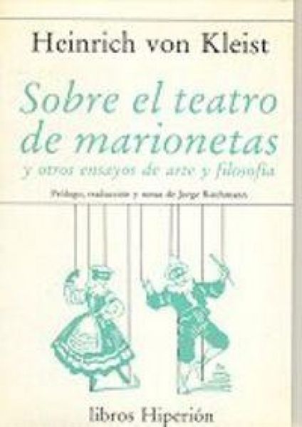 Produktbild: Sobre el teatro de marionetas y otros ensayos de arte y filosof&iacute;a