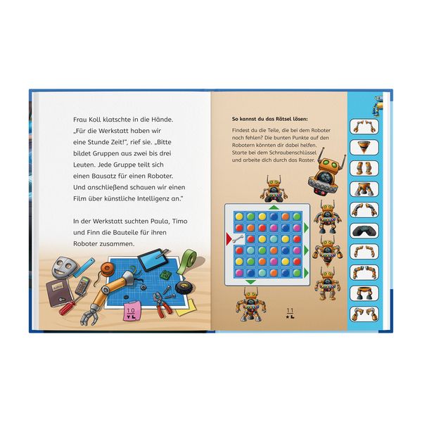 Produktbild: EXIT&reg; - Das Buch, B&uuml;cherhelden 2. Klasse, Roboter-Alarm!