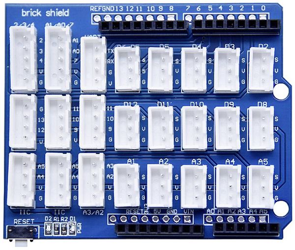Produktbild: TRU COMPONENTS Kompatibles Board Passend f&uuml;r (Einplatinen-Computer) Arduino, Raspberry Pi&reg;