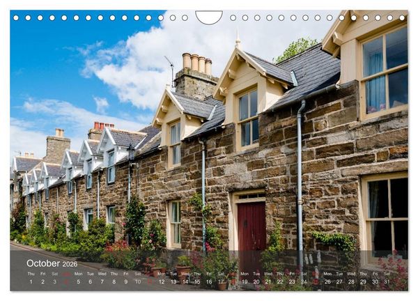 Produktbild: Scotland - From Edinburgh into the Highlands (Wall Calendar 2026 DIN A4 landscape), CALVENDO 12 Month Wall Calendar