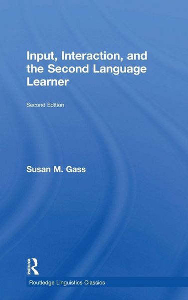 Produktbild: Input, Interaction, and the Second Language Learner
