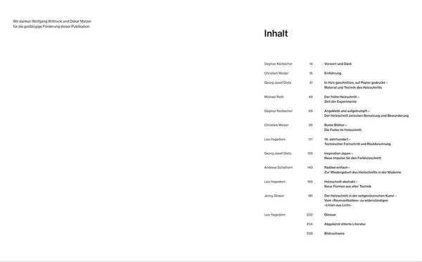 Produktbild: Holzschnitt
