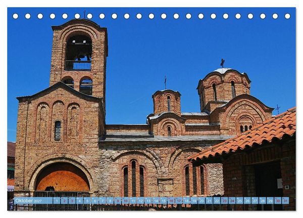 Produktbild: Moscheen und Kirchen im Kosovo (Tischkalender 2027 DIN A5 quer), CALVENDO Monatskalender