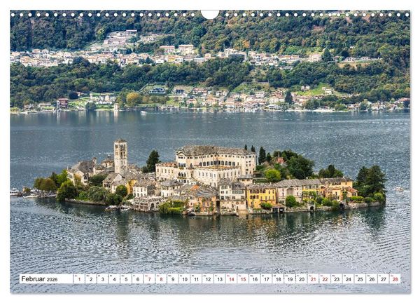 Produktbild: Piemont - Norditaliens stille Sch&ouml;nheit (Wandkalender 2026 DIN A3 quer), CALVENDO Monatskalender