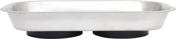 Produktbild: KS Tools 800.0151 Edelstahl Magnet-Teller, 140x240mm
