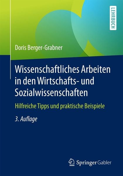 Produktbild: Wissenschaftliches Arbeiten in den Wirtschafts- und Sozialwissenschaften