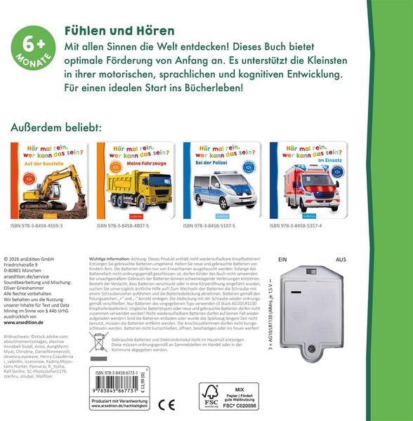Produktbild: H&ouml;r mal rein, wer kann das sein? Bagger bei der Arbeit