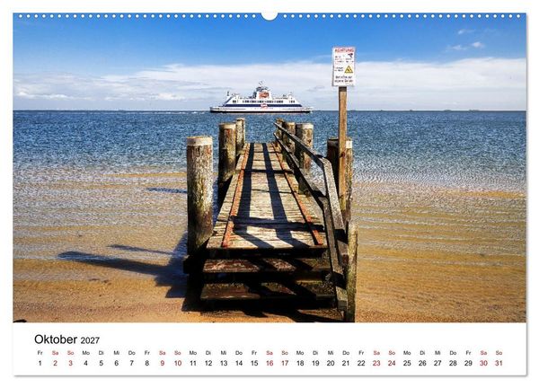 Produktbild: F&ouml;hr - Friesische Karibik (Wandkalender 2027 DIN A2 quer), CALVENDO Monatskalender
