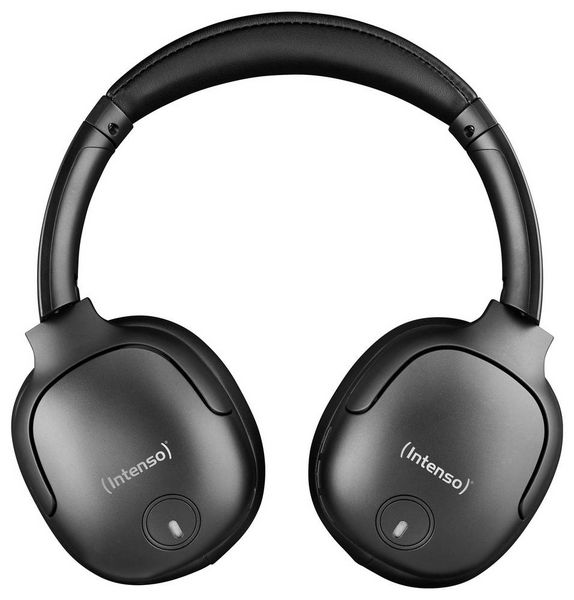 Produktbild: Intenso Over-Ear O400HA black 3740400 Over Ear Kopfh&ouml;rer Bluetooth&reg; Stereo Schwarz Noise Cancelling Faltbar Computer