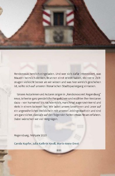 Produktbild: Rendezvous mit Regensburg