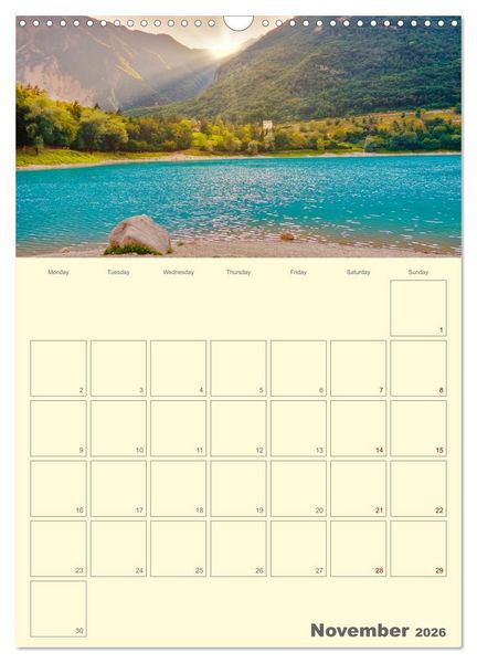 Produktbild: Romantic Northern Italy (Wall Calendar 2026 DIN A3 portrait), CALVENDO 12 Month Wall Calendar