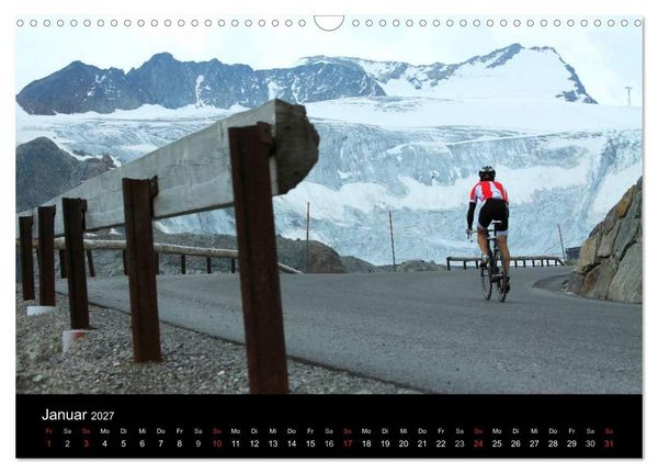 Produktbild: Alpenp&auml;sse auf dem Rennrad Vol. 2 (Wandkalender 2027 DIN A3 quer), CALVENDO Monatskalender