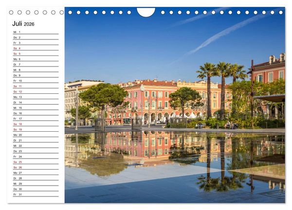 Produktbild: C&Ocirc;TE D&rsquo;AZUR Bezaubernde Orte (Wandkalender 2026 DIN A4 quer), CALVENDO Monatskalender