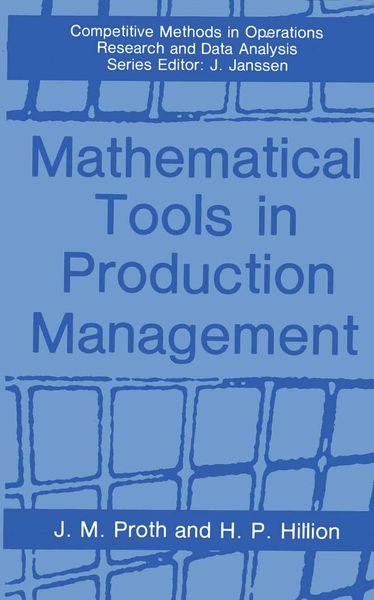 Produktbild: Mathematical Tools in Production Management