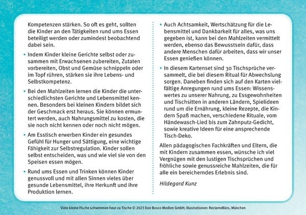 Produktbild: Viele kleine Fische schwimmen heut zu Tische
