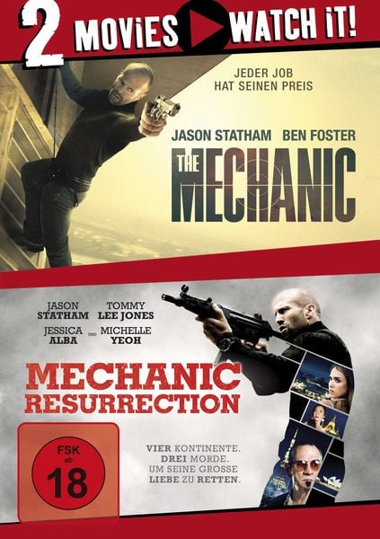 Produktbild: The Mechanic/Mechanic: Resurrection [2 DVDs]