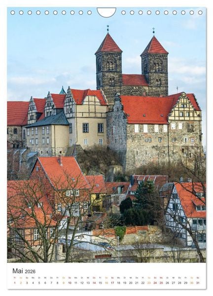 Produktbild: Altstadt Quedlinburg (Wandkalender 2026 DIN A4 hoch), CALVENDO Monatskalender