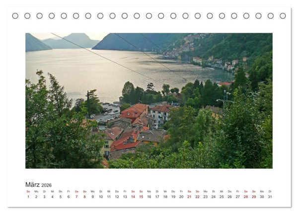 Produktbild: Valsolda. Malerische D&ouml;rfer am Luganer See (Tischkalender 2026 DIN A5 quer), CALVENDO Monatskalender