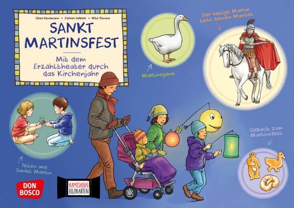 Produktbild: Sankt Martinsfest. Kamishibai Bildkartenset.