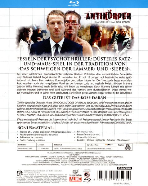 Produktbild: Antik&ouml;rper - Das Gute ist das B&ouml;se daran (Filmjuwelen)