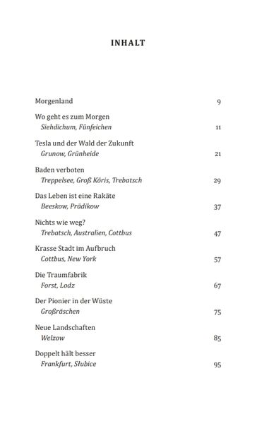 Produktbild: Morgenland Brandenburg