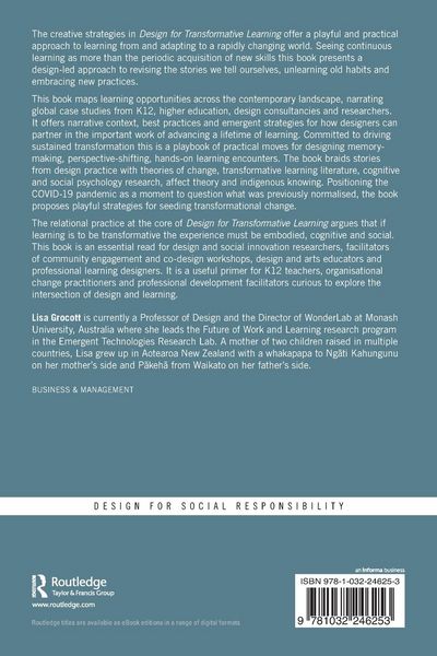 Produktbild: Design for Transformative Learning