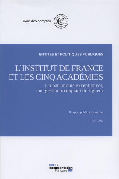 Produktbild: L'Institut de France et les Cinq Academies